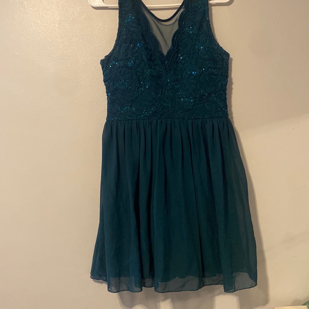 Homecoming or formal dress.